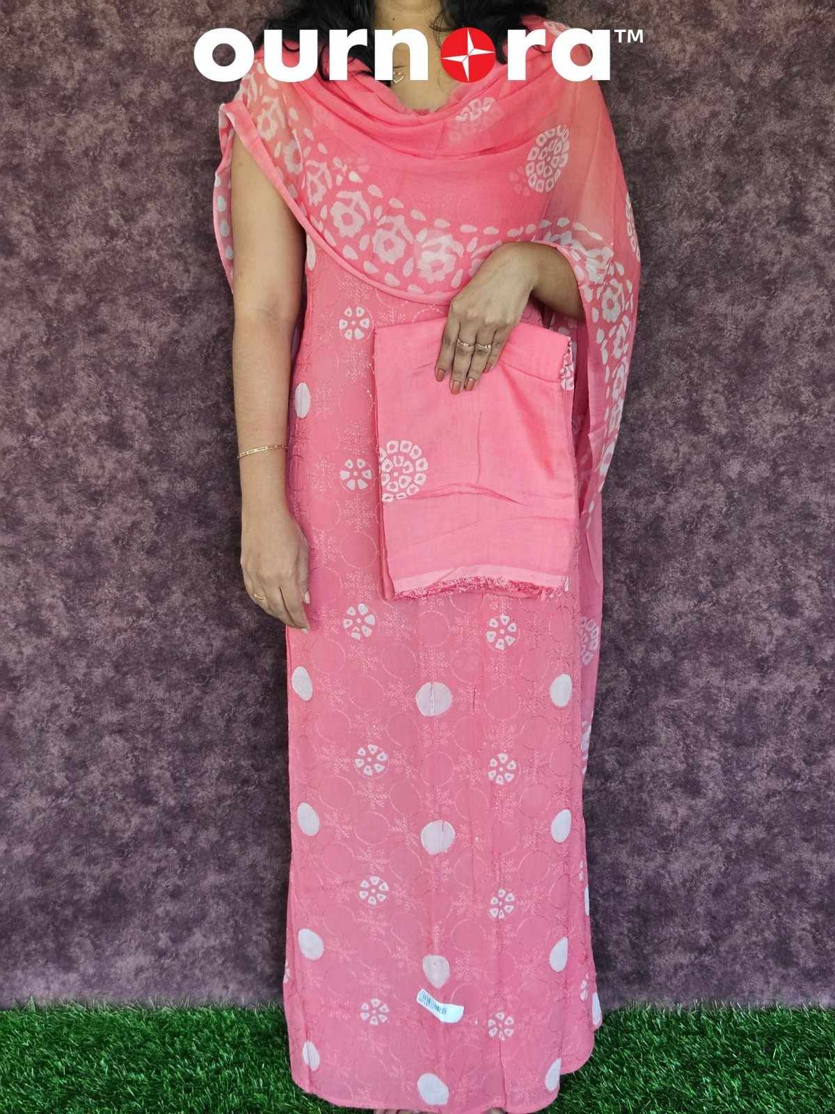 022K001 - VISCOSE GEORGETTE SALWAR SUIT