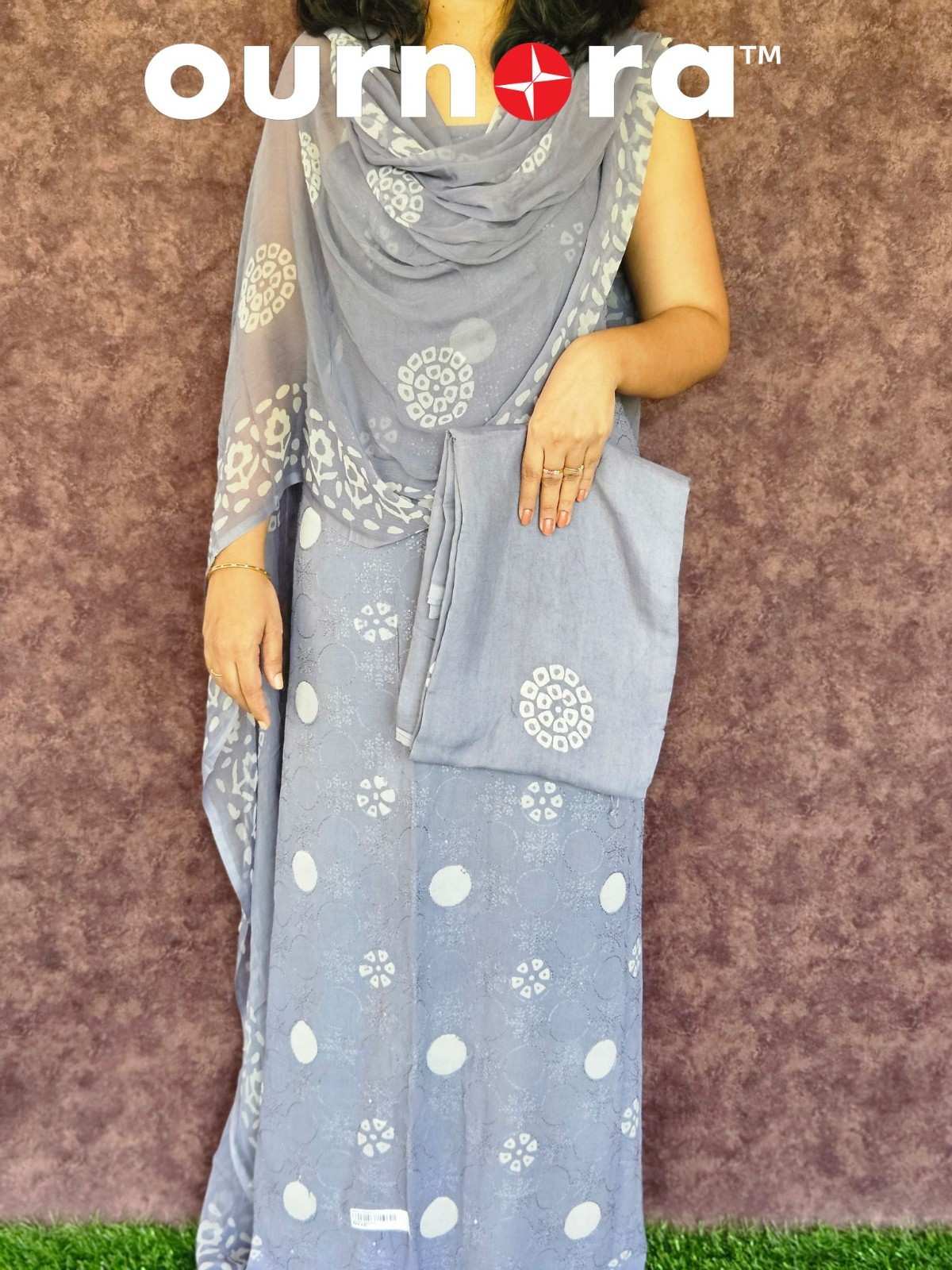 022K001 - VISCOSE GEORGETTE SALWAR SUIT